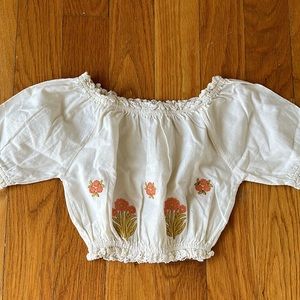 The new society cropped top